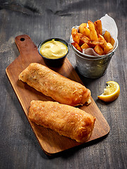 Image showing Fish and Chips