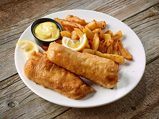 Image showing Fish and Chips