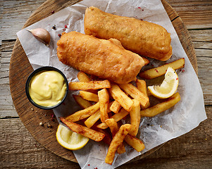 Image showing Fish and Chips