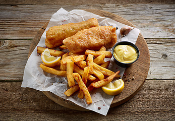 Image showing Fish and Chips