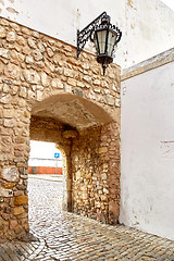 Image showing Gateway to nature park of Ria Formasa in Faro city