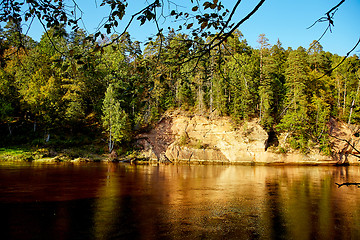 Image showing River Gauja, Latvia