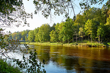 Image showing River Gauja, Latvia