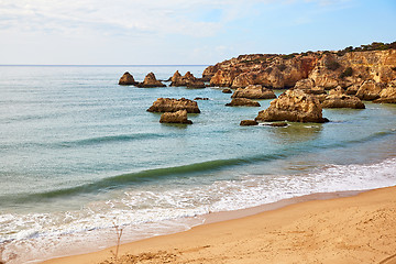 Image showing Beach of Algarve