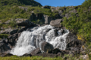 Image showing small waterfall