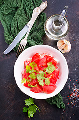 Image showing tomato salad