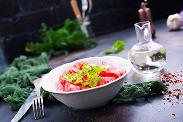 Image showing tomato salad