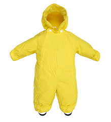 Image showing Childrens snowsuit fall