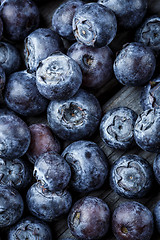 Image showing Blueberries background