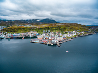 Image showing Hammerfest City, Finnmark, Norway