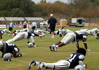 Image showing Texas Cowboys Training