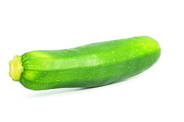 Image showing Zucchini or courgettes isolated