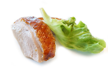 Image showing Roasted duck Chinese style