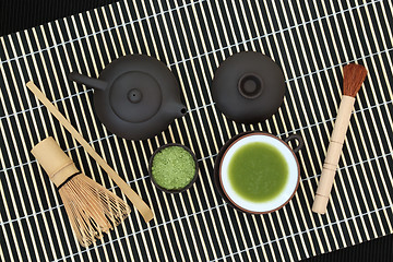 Image showing Japanese Matcha Tea