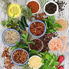 Image showing Herbs and Spices 
