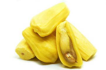 Image showing Ripe jackfruit isolated
