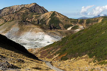 Image showing Hell in tateyama of Japan