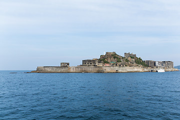 Image showing Abandoned island of Gunkanjima