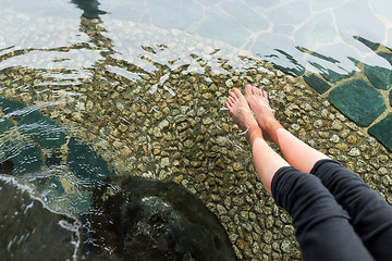 Image showing Foot onsen