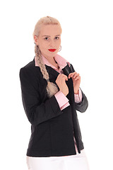 Image showing Portrait of beautiful young business woman