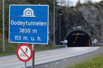 Image showing Godøytunnelen