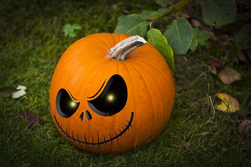 Image showing Halloween Pumpin