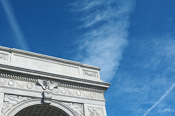 Image showing Marble arch in Washington Square Park