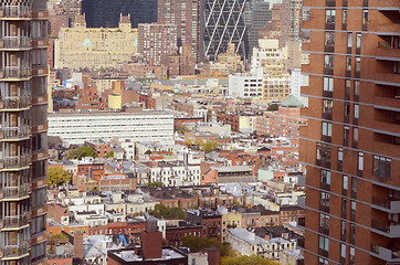 Image showing Cityscape of Hell\'s Kitchen in New York City