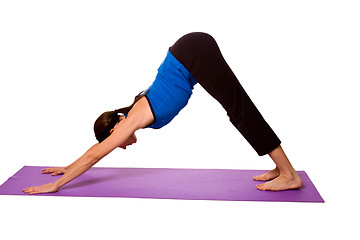 Image showing Woman in Yoga Position