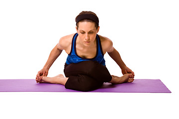 Image showing Woman in Yoga Position