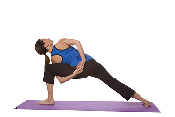 Image showing Woman in Yoga Position