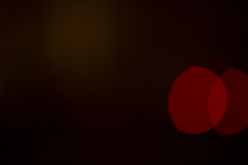 Image showing Colorful bokeh on black background