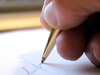 Image showing writing