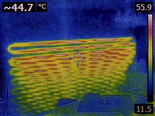 Image showing Under Wall Thermal Imaging