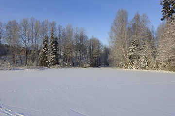 Image showing Norwegian winter landscape