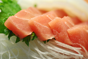 Image showing japanese raw fish