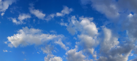 Image showing Spring Sky Panorama