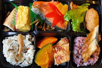 Image showing japanese lunchbox - bento