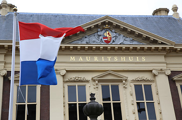 Image showing THE HAGUE, THE NETHERLANDS - AUGUST 18, 2015: The Mauritshuis ar