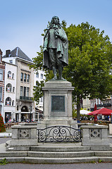 Image showing The Hague, The Netherlands - August 18, 2015: A statue of Johan 