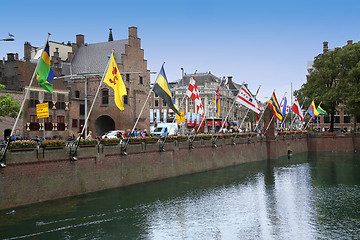 Image showing The Hague, The Netherlands - August 18, 2015: View on Buitenhof 