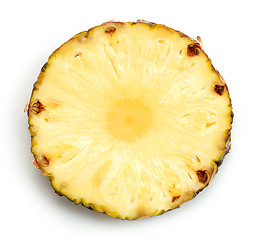 Image showing slice of pineapple