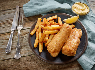 Image showing Fish and Chips