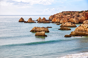 Image showing Beach of Algarve