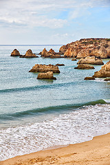 Image showing Beach of Algarve