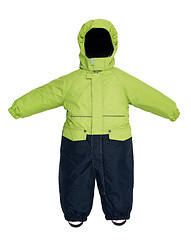 Image showing Childrens snowsuit fall