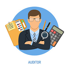 Image showing Auditor and Accounting Concept