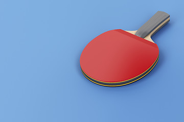 Image showing Table tennis racket