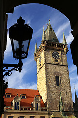 Image showing Town Hall Tower (Staromestska Radnice), Prague, Chech republic