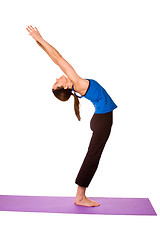 Image showing Woman in Yoga Position